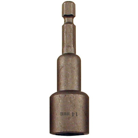 Best Way Tools Metric 14 mm x 2-9/16 In. Magnetic Nutdriver Bit 39501