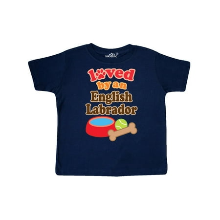 Inktastic English Labrador Dog Lover Gift Toddler Boy or Toddler Girl T-Shirt