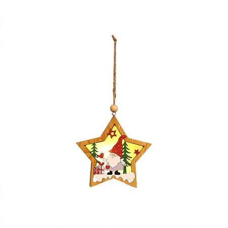 Veki Decorated Luminous Christmas Christmas Tree Wooden Pendant Decoration Hangs Clear Ball Pendant Hanging Decorations
Veki Decorated Luminous Christmas Christmas Tree Wooden Pendant Decoration Hangs Clear Ball Pendant Hanging Decorations