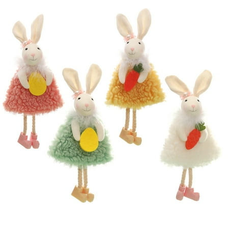 Shengtu Easter Hanging Pendants 4Pcs Decorative Carrot Attractive Spring Colorful Rabbit Pendants
Shengtu Easter Hanging Pendants 4Pcs Decorative Carrot Attractive Spring Colorful Rabbit Pendants