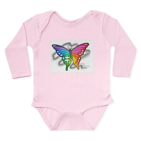 CafePress - Rainbow Butterfly With Puzzle Piece Body Suit - Long Sleeve Infant Bodysuit
CafePress - Rainbow Butterfly With Puzzle Piece Body Suit - Long Sleeve Infant Bodysuit