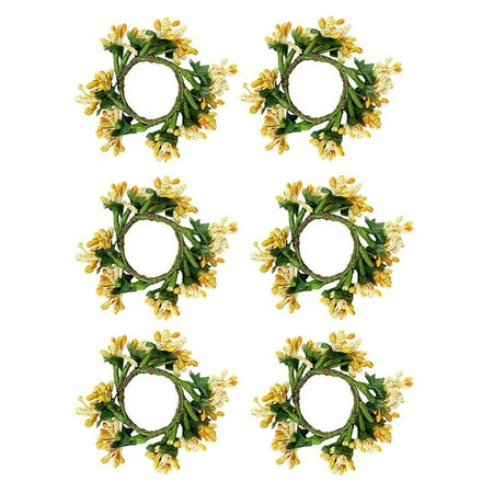 Wreath Napkin Rings Farmhouse Napkin Ring Vine Flower Napkin Holder Rings Table Decor for Wedding Christmas B
Wreath Napkin Rings Farmhouse Napkin Ring Vine Flower Napkin Holder Rings Table Decor for Wedding Christmas B