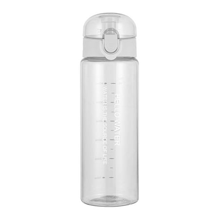 

HZEWLS 780ml Water Bottle for Drinking Portable Sport Cup Kitchen Tools (White)