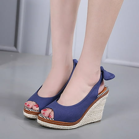 Aayomet Platform Sandals Women s Spring Wedge Heeled Thick Bottom Pointed Toe Wrap Back High Heeled Straw Woven Flax Rope Blue 7.5
Aayomet Platform Sandals Women s Spring Wedge Heeled Thick Bottom Pointed Toe Wrap Back High Heeled Straw Woven Flax Rope Blue 7.5