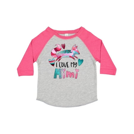 Inktastic I Love My Mimi Pink and Blue Fox with Hearts Gift Toddler Boy or Toddler Girl T-Shirt
Inktastic I Love My Mimi Pink and Blue Fox with Hearts Gift Toddler Boy or Toddler Girl T-Shirt