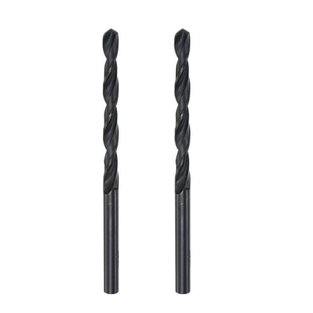 Uxcell 6542 High Speed Steel Twist Drill Bit Fully Ground Black Oxide 4.5mm Drill Dia 80mm Total Length 2Pack
Uxcell 6542 High Speed Steel Twist Drill Bit Fully Ground Black Oxide 4.5mm Drill Dia 80mm Total Length 2Pack