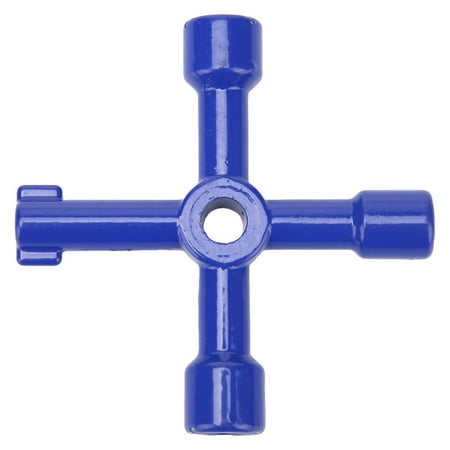 Tiyuyo Multi-function Universal Cross Key Wrench for Electric Control Cabinet Door