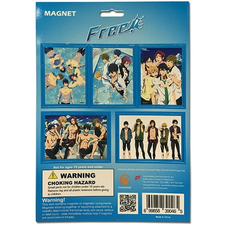 Magnet - Free! - Collection Games Toys Anime Licensed ge39046