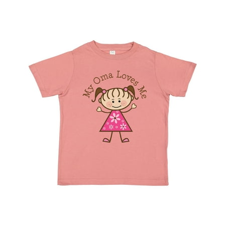 Inktastic My Oma Loves Me Granddaughter Gift Gift Toddler Toddler Girl T-Shirt
Inktastic My Oma Loves Me Granddaughter Gift Gift Toddler Toddler Girl T-Shirt