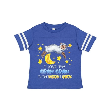 Inktastic I Love My Gran Gran to the Moon and Back Cute Sheep Gift Toddler Boy or Toddler Girl T-Shirt
Inktastic I Love My Gran Gran to the Moon and Back Cute Sheep Gift Toddler Boy or Toddler Girl T-Shirt