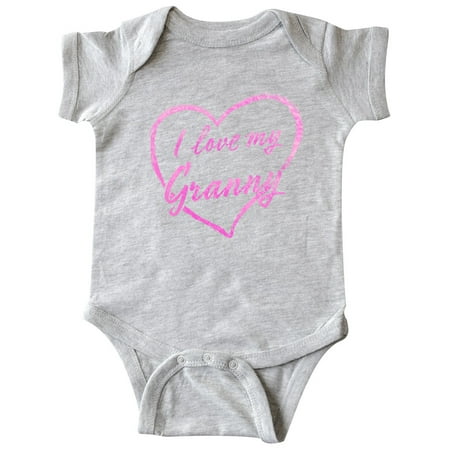 Inktastic I Love My Granny in Pink Chalk Heart Gift Baby Boy or Baby Girl Bodysuit
Inktastic I Love My Granny in Pink Chalk Heart Gift Baby Boy or Baby Girl Bodysuit