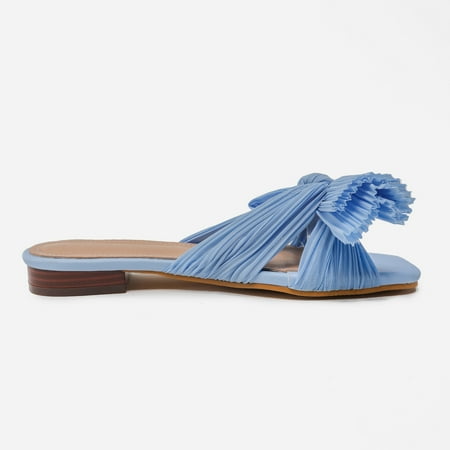 Cathalem Women s Summer Flat Bowknot Open Toe Slippers Glass Slipper Shoes for Women Blue 8.5
Cathalem Women s Summer Flat Bowknot Open Toe Slippers Glass Slipper Shoes for Women Blue 8.5