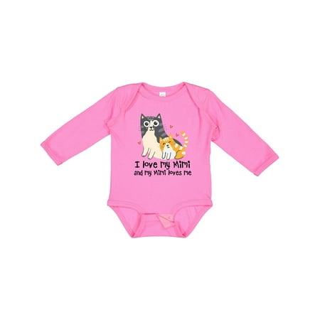 Inktastic I Love My Mimi Loves Me Cat Gift Baby Boy or Baby Girl Long Sleeve Bodysuit
Inktastic I Love My Mimi Loves Me Cat Gift Baby Boy or Baby Girl Long Sleeve Bodysuit