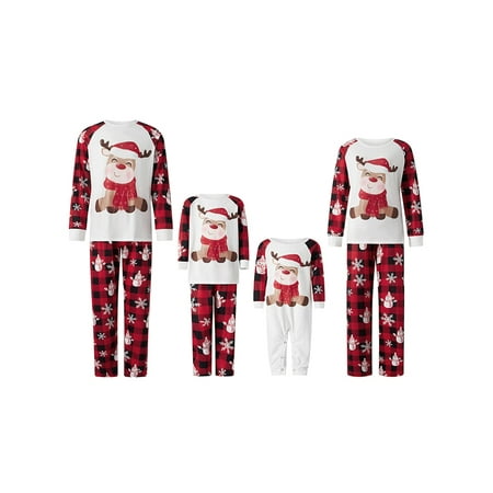 Xingqing Christmas Pajamas For Family Holidays Family Matching Sleepwear Elk Print Party Pajama Long Sleeve Pj Set Red Mom
Xingqing Christmas Pajamas For Family Holidays Family Matching Sleepwear Elk Print Party Pajama Long Sleeve Pj Set Red Mom