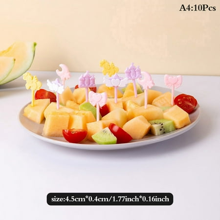 iminfit 1 Set Car Castle Vegetable Crockery Cute Mini Toddler Children Fruit Forks Toothpicks Bento Lunches Party Decoration
iminfit 1 Set Car Castle Vegetable Crockery Cute Mini Toddler Children Fruit Forks Toothpicks Bento Lunches Party Decoration