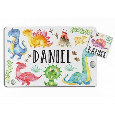 Printtoo Kids Placemat & Coaster Set Personalized Gift Kids Birthday Christmas Gifts For Boys Dinosaur-11x17 Inch
Printtoo Kids Placemat & Coaster Set Personalized Gift Kids Birthday Christmas Gifts For Boys Dinosaur-11x17 Inch