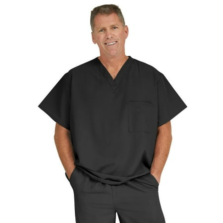 Medline Fifth ave™ Unisex Stretch V-Neck Scrub Top