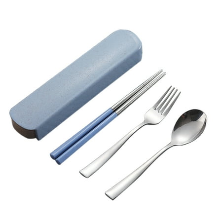 3PCS Portable Cutlery Europe Style Wheat Straw Spoon Chopstick Fork Tableware set for Travel Picnic Camping or Just for Daily Use Travel Camping Cutlery Set with Box
3PCS Portable Cutlery Europe Style Wheat Straw Spoon Chopstick Fork Tableware set for Travel Picnic Camping or Just for Daily Use Travel Camping Cutlery Set with Box