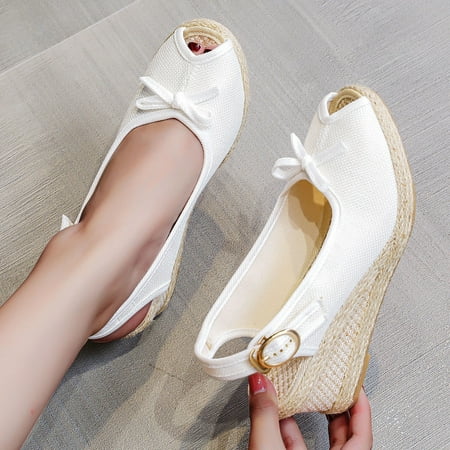 Cathalem Yoga Sling Sandals for Women Wide Slip-on Shoes Casual Leisure Wedges Outdoor Breathable Women s Sandals Fashion Women s Sandal White 7.5
Cathalem Yoga Sling Sandals for Women Wide Slip-on Shoes Casual Leisure Wedges Outdoor Breathable Women s Sandals Fashion Women s Sandal White 7.5