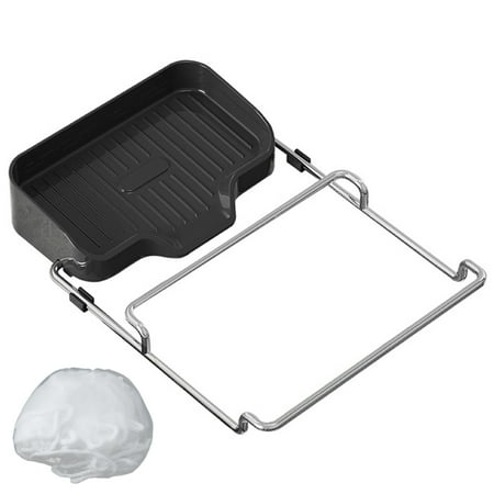 Trayknick Leftovers Drainer Sink Filter Rack Convenient Space Saving Disposable Kitchen Filter Rack for Leftovers Garbage
Trayknick Leftovers Drainer Sink Filter Rack Convenient Space Saving Disposable Kitchen Filter Rack for Leftovers Garbage