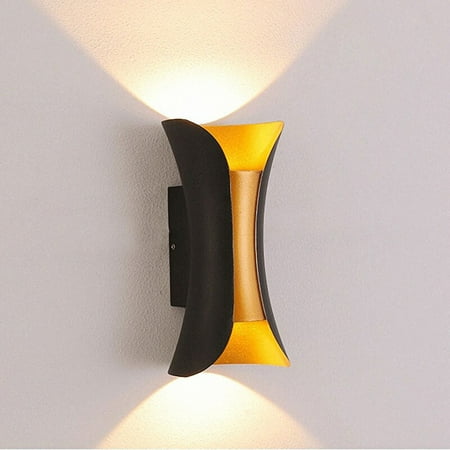 LED Wall Sconce Waterproof Porch Light Two-head luminous led wall lamp Black Modern Waterproof Wall Lamps
LED Wall Sconce Waterproof Porch Light Two-head luminous led wall lamp Black Modern Waterproof Wall Lamps