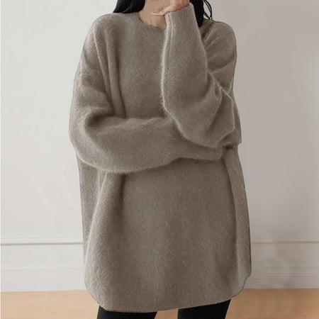 Long Sleeve Shirts for Women Long Sleeve Rash Guard Women Casual Crew Neck Solid Color Loose Fit Pullover Knitted Sweater Rash Guard Swimsuit Women Sun Shirt Women Grey One Size
Long Sleeve Shirts for Women Long Sleeve Rash Guard Women Casual Crew Neck Solid Color Loose Fit Pullover Knitted Sweater Rash Guard Swimsuit Women Sun Shirt Women Grey One Size