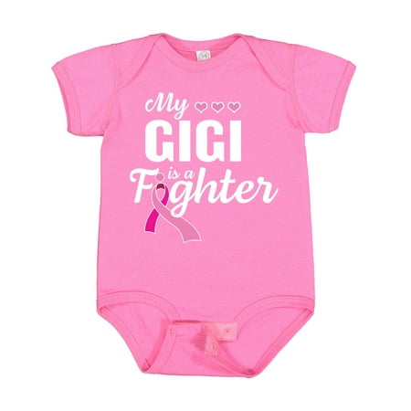 Inktastic Breast Cancer Awareness My Gigi is a Fighter Gift Baby Boy or Baby Girl Bodysuit
Inktastic Breast Cancer Awareness My Gigi is a Fighter Gift Baby Boy or Baby Girl Bodysuit