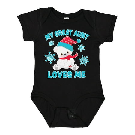 Inktastic Polar Bear My Great Aunt Loves Me in Santa Hat Gift Baby Boy or Baby Girl Bodysuit
Inktastic Polar Bear My Great Aunt Loves Me in Santa Hat Gift Baby Boy or Baby Girl Bodysuit