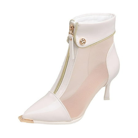 TUOBARR Heels Women s Summer Casual High Heel Closed Pointed Toe Boots Sandals Beige
TUOBARR Heels Women s Summer Casual High Heel Closed Pointed Toe Boots Sandals Beige