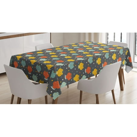 Kids Tablecloth Cartoon Style Colorful Frogs with Crowns Nursery Themed Animals with Hand Drawn Stars Rectangular Table Cover for Dining Room Kitchen 60 X 84 Inches Multicolor by Ambesonne
Kids Tablecloth Cartoon Style Colorful Frogs with Crowns Nursery Themed Animals with Hand Drawn Stars Rectangular Table Cover for Dining Room Kitchen 60 X 84 Inches Multicolor by Ambesonne