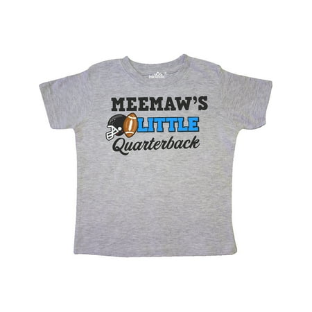 Inktastic Meemaws Little Quarterback with Football and Helmet Gift Toddler Boy or Toddler Girl T-Shirt
Inktastic Meemaws Little Quarterback with Football and Helmet Gift Toddler Boy or Toddler Girl T-Shirt