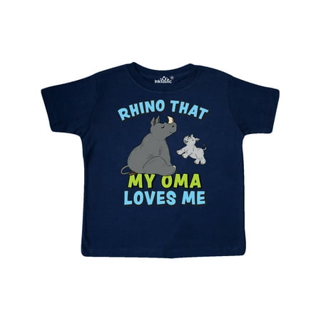 Inktastic Rhino That My Oma Loves Me with Cute Rhinos Gift Toddler Boy or Toddler Girl T-Shirt
Inktastic Rhino That My Oma Loves Me with Cute Rhinos Gift Toddler Boy or Toddler Girl T-Shirt