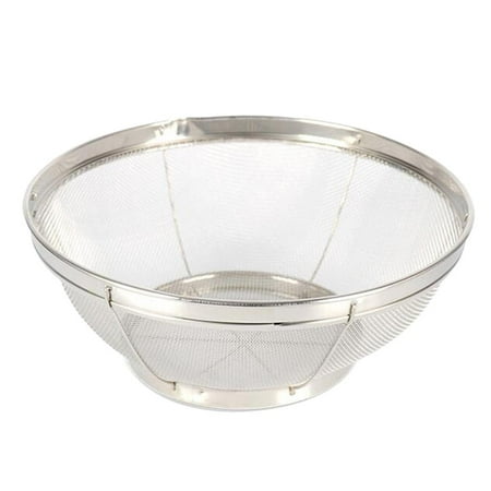 Stainless Steel Stainer Fruit Vegetable Rice Food Draining Washing Colander - 18.5x8cm
Stainless Steel Stainer Fruit Vegetable Rice Food Draining Washing Colander - 18.5x8cm