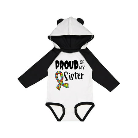 Inktastic Proud of my Sister Autism Awareness Puzzle Piece Ribbon Gift Baby Boy or Baby Girl Long Sleeve Bodysuit
Inktastic Proud of my Sister Autism Awareness Puzzle Piece Ribbon Gift Baby Boy or Baby Girl Long Sleeve Bodysuit