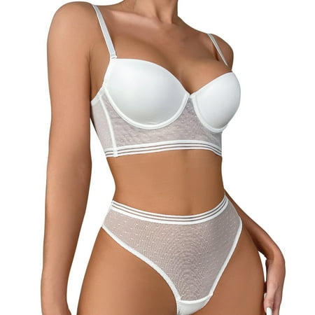 Women s Fashion Sexy Glossy Lace Thin Cup Bra Set Lightweight and Comfortable Adjustable Bra and Panty Set
Women s Fashion Sexy Glossy Lace Thin Cup Bra Set Lightweight and Comfortable Adjustable Bra and Panty Set