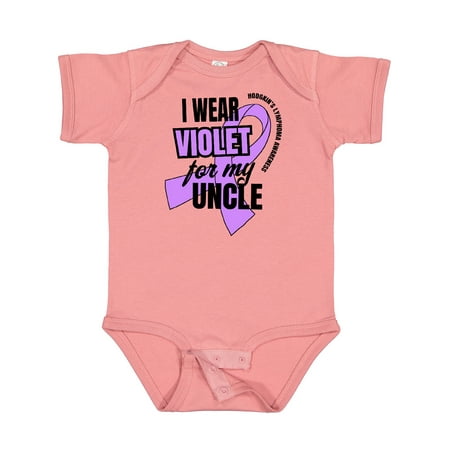 Inktastic I Wear Violet for My Uncle Hodgkins Lymphoma Awareness Gift Baby Boy or Baby Girl Bodysuit
Inktastic I Wear Violet for My Uncle Hodgkins Lymphoma Awareness Gift Baby Boy or Baby Girl Bodysuit
