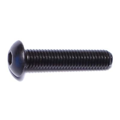 5mm-0.8 x 25mm Black Oxide Class 10.9 Steel Coarse Thread Button Head Hex Socket Cap Screws
5mm-0.8 x 25mm Black Oxide Class 10.9 Steel Coarse Thread Button Head Hex Socket Cap Screws