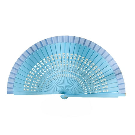 Hesroicy Folding Fan Traditional Chinese Style Solid Wood Pure Color Carved Ribs Portable Gift Stage Performance Dancing Fan Party Supplies
Hesroicy Folding Fan Traditional Chinese Style Solid Wood Pure Color Carved Ribs Portable Gift Stage Performance Dancing Fan Party Supplies