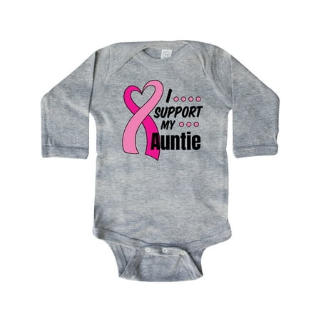 Inktastic Breast Cancer Awareness I Support My Auntie with Pink Ribbon Gift Baby Boy or Baby Girl Long Sleeve Bodysuit
Inktastic Breast Cancer Awareness I Support My Auntie with Pink Ribbon Gift Baby Boy or Baby Girl Long Sleeve Bodysuit
