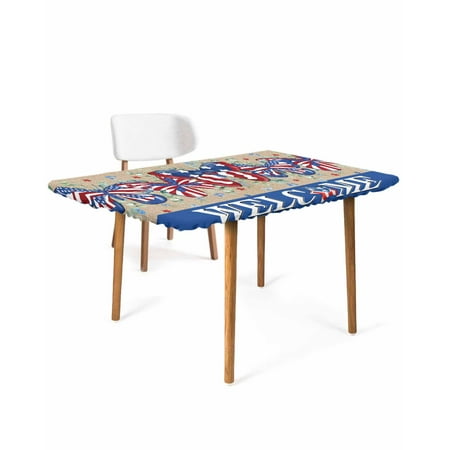 Welcome Independence Day Elastic Fitted Tablecloth Waterproof Table Cover Wipeable Table Cloth Protector for Outdoor Indoor Picnic Party Universal Rectangle 5ft 4th of July Stars Eucalyptus
Welcome Independence Day Elastic Fitted Tablecloth Waterproof Table Cover Wipeable Table Cloth Protector for Outdoor Indoor Picnic Party Universal Rectangle 5ft 4th of July Stars Eucalyptus