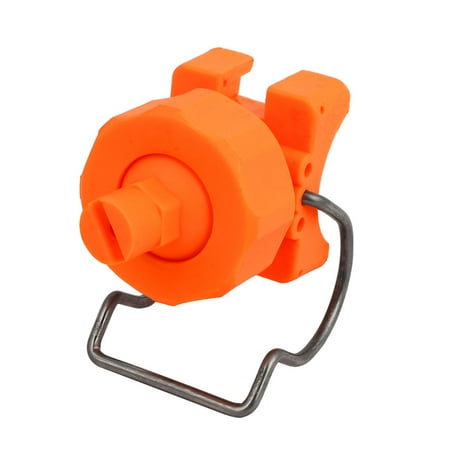 CT6515 PP Adjustable Ball Clip Flat Fan Clamp Spray Nozzle for 32-35mm Pipe Dia