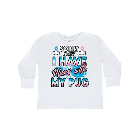 Inktastic Pug Dog Plans With My Pug Gift Toddler Boy or Toddler Girl Long Sleeve T-Shirt
Inktastic Pug Dog Plans With My Pug Gift Toddler Boy or Toddler Girl Long Sleeve T-Shirt