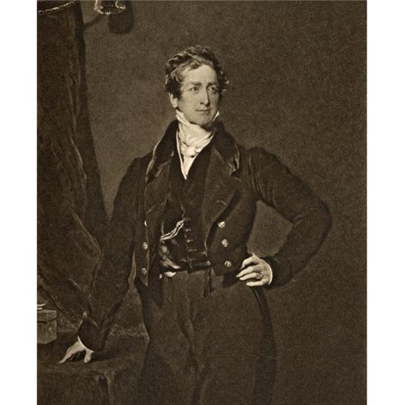 Posterazzi DPI1856830 Sir Robert Peel 2nd Baronet 1788-1850 British Prime Minister 1834-35 Poster Print, 13 x 16