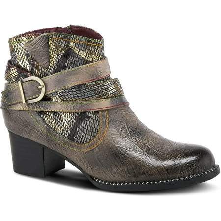 Spring Step LArtiste Womens Zhamsha-Shine 8.5 Grey Multi