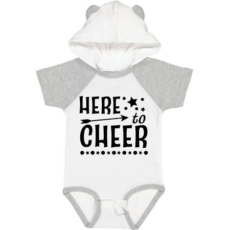 Inktastic Here to Cheer- Cheerleading with Arrow and Stars Gift Baby Boy or Baby Girl Bodysuit
Inktastic Here to Cheer- Cheerleading with Arrow and Stars Gift Baby Boy or Baby Girl Bodysuit