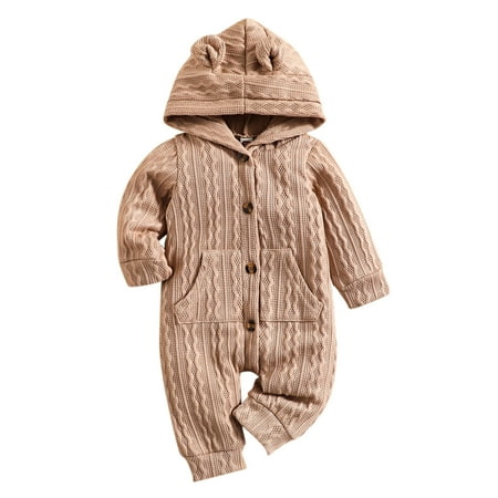 Romper For Child Kids Solid Color Long Sleeve Infant Ribbed Hooded Versatile Fashion Bodysuits With Pocket Clothes Dailywear Activewear Cozy Elegant Jumpsuits
Romper For Child Kids Solid Color Long Sleeve Infant Ribbed Hooded Versatile Fashion Bodysuits With Pocket Clothes Dailywear Activewear Cozy Elegant Jumpsuits