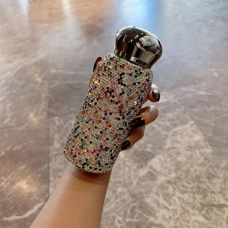 KIKIAN Diamond insulation cup high-value handmade diamond net red cup water cup water bottle 304 stainless steel pocket cup(Colorful Stars)
KIKIAN Diamond insulation cup high-value handmade diamond net red cup water cup water bottle 304 stainless steel pocket cup(Colorful Stars)
