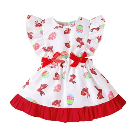 QWERTYU Infant Baby Toddler Ruffle Sleeveless Dress for Girls Summer Flutter Sleeve Sundress Floral Dresses 6M-2Y
QWERTYU Infant Baby Toddler Ruffle Sleeveless Dress for Girls Summer Flutter Sleeve Sundress Floral Dresses 6M-2Y