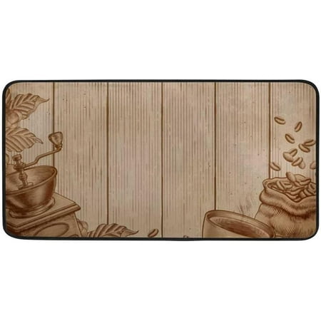 BESTKITTY Kitchen Rugs Kitchen Mat Absorbent Comfort Standing Mat Coffee Retro Wood Planks Soft Runner Rug for Hallway Entryway Bathroom Bedroom 39x20 inch
BESTKITTY Kitchen Rugs Kitchen Mat Absorbent Comfort Standing Mat Coffee Retro Wood Planks Soft Runner Rug for Hallway Entryway Bathroom Bedroom 39x20 inch