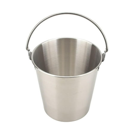 Ice Bucket Cooling Tool Storage Bucket Cooling Bucket Beverage Chilling Bucket with Handle Stainless Steel Bucket for Dining Room Hotel Home 1000ML Argent
Ice Bucket Cooling Tool Storage Bucket Cooling Bucket Beverage Chilling Bucket with Handle Stainless Steel Bucket for Dining Room Hotel Home 1000ML Argent